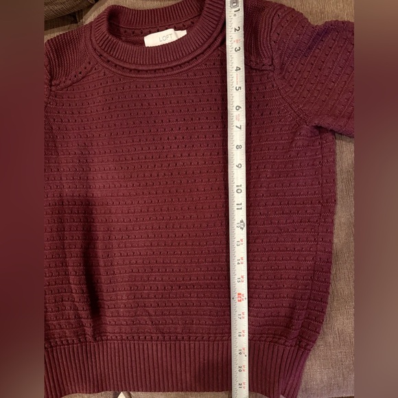 LOFT Textured Knit Sweater - Picture 4 of 4